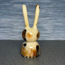 Yak Horn Massage Tool — Rare Mellow Milky Tone for Eye Scalp & Body
