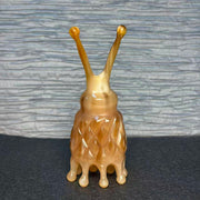 Yak Horn Massage Tool — Diamond-Carved, Rain-Drop Teeth for Hair, Eye & Scalp