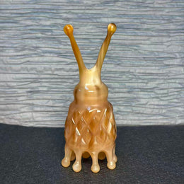 Yak Horn Massage Tool — Diamond-Carved, Rain-Drop Teeth for Hair, Eye & Scalp