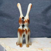 Genuine Yak Horn Massager — Rare Tiramisu Tone for Scalp & Body