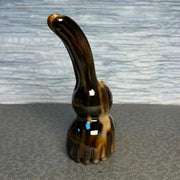 Yak Horn Massage Tool —  Brownie Tone, Hand-Carved for Eye Scalp & Body