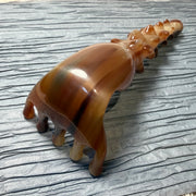 Premium Horn Meridian Massage Tool for Tension Relief & Hair Wellness