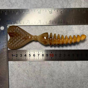 Yak Horn Heart Gua Sha Comb — Beaded Wave Handle, Face & Scalp Tool