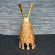 Yak Horn Massage Tool — Diamond-Carved, Rain-Drop Teeth for Hair, Eye & Scalp